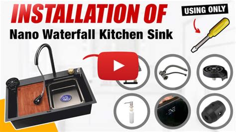Install Multifunctional Kitchen Sink Step By Step – Ruhe