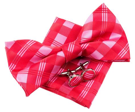 Buy Retreez Tartan Check Patterns Woven Microfiber Pre-tied Bow Tie ...