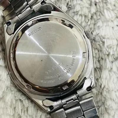 Buy Vintage Seiko 5 Mechanical Automatic Blue Dial Movement No.7S26 ...