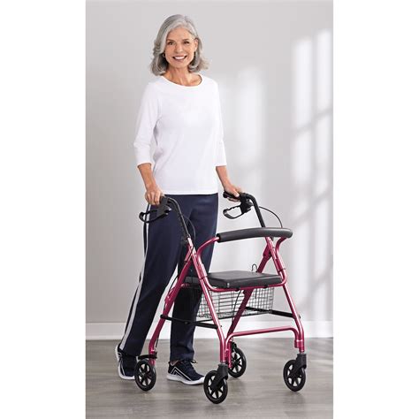 Aluminum Rollator | Dr. Leonard's