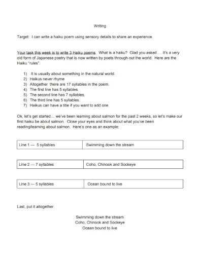 49+ Haiku Poem Examples to Download