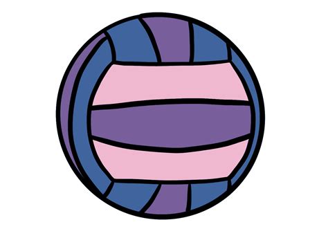 How To Draw Volleyball