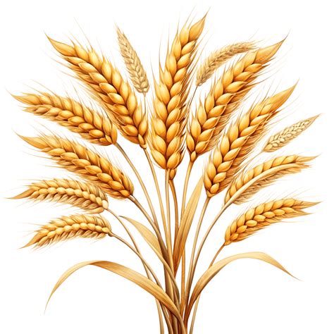 Wheat Crops Drawing Morphology Of Wheat Plant Showing Spike (head)