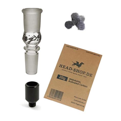 Acrylic bong activated charcoal set, 7,49