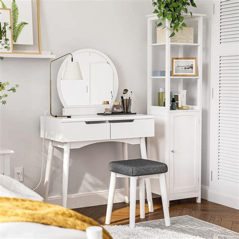 VASAGLE Vanity Table, Makeup Vanity Desk with India | Ubuy