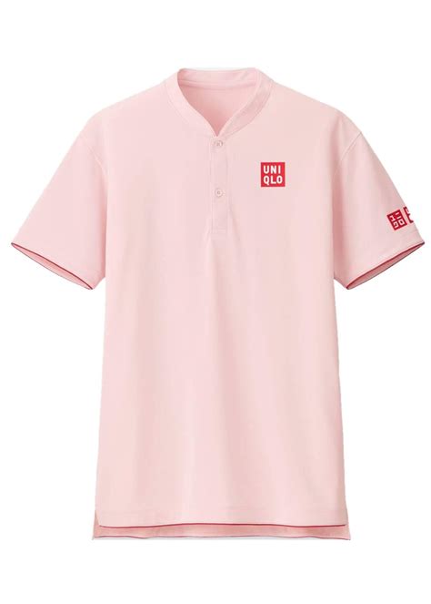 Buy Uniqlo Roger Federer Men RF Dry-EX Polo Tennis Shirt 2018 Shanghai ...