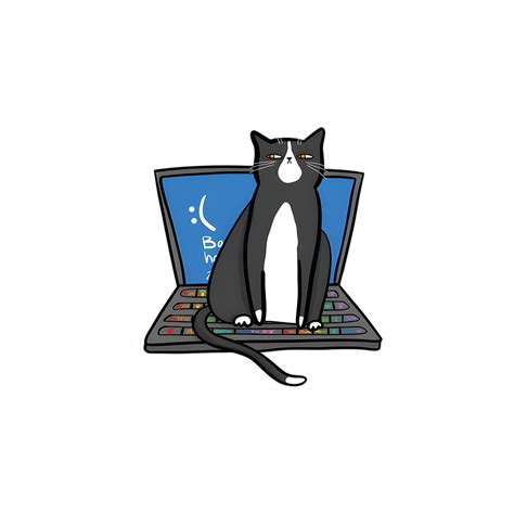 Cat Coder Sticker – Fantastick