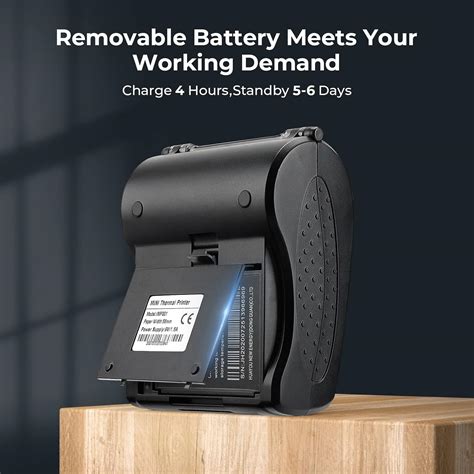 Buy MUNBYN Bluetooth Receipt Printer, 58mm Mini Wireless POS Receipt ...