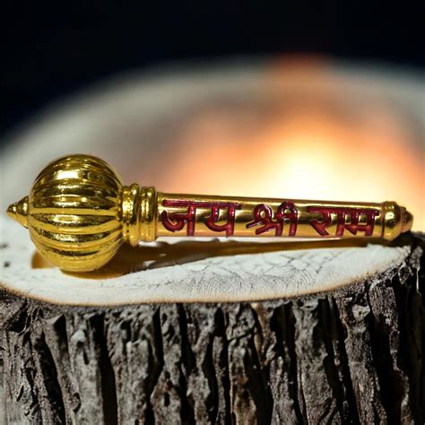 Buy KridayKraft Lord Hanuman Gada, கதை, gedak, ಗದೆ Sculpture - Idol for ...