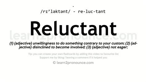 Reluctant Meaning