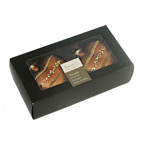 Novogodišnji ukras stakleno Srce set 2/1 KM 68715 | Volim svoj dom