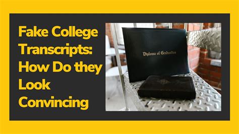 Image result for Fake College Transcripts