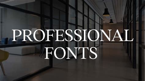 22 Gorgeous Professional Fonts for Corporate and Business Use | HipFonts
