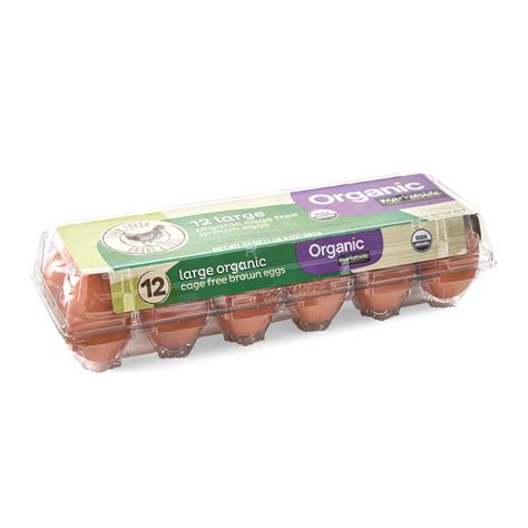 Marketside Organic Cage Free Large Brown Eggs, 12 Count - Walmart.com