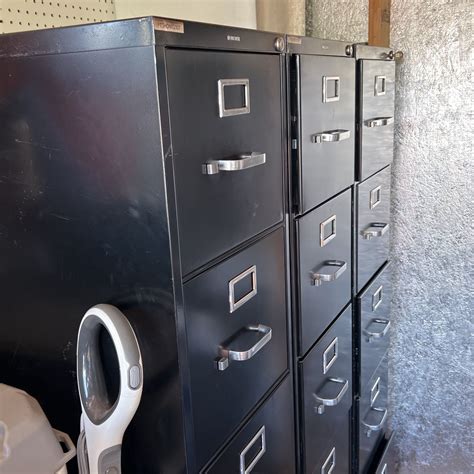 HON 5 Drawer Black Filing cabinets for Sale in Vista, CA - OfferUp