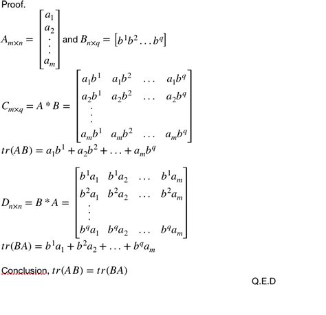 Image result for Trace of a Matrix Python-Numpy