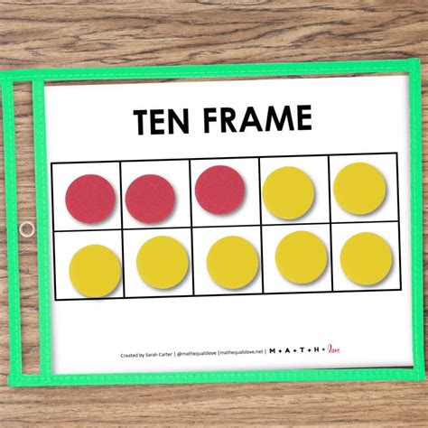 Blank Ten Frame Template (Free Printable PDF)