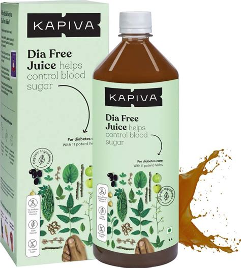 Kapiva Dia Free Juice - Controls Blood Sugar Levels | Amla, Karela ...
