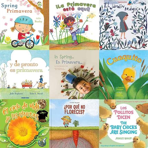 21 Spring Themed Spanish Children's Books - Llamitas Spanish.com