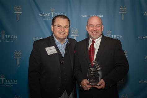 Employees and Students Recognized for Excellence | Wake Tech