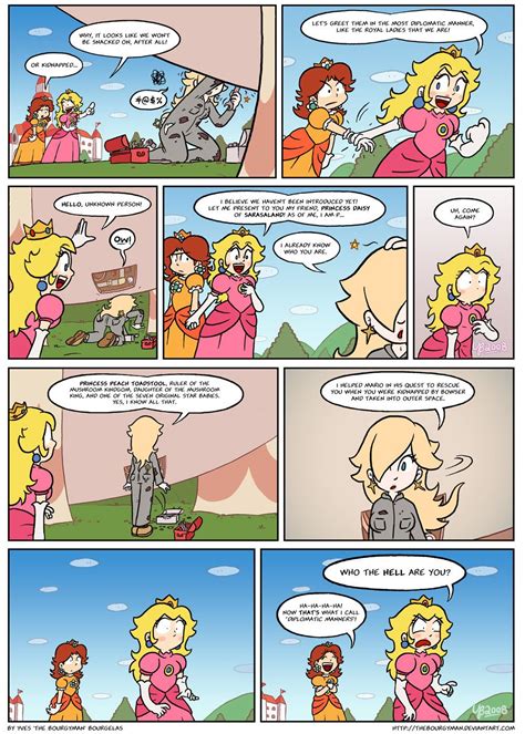 It involves Peach, Daisy, and Rosalina, AND it has absolutely ZERO rule ...