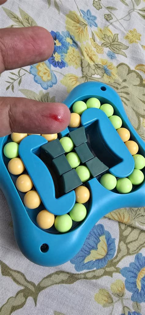 Chocozone Rotating Magic Bean Toys Decompression Rotating Small Beads ...