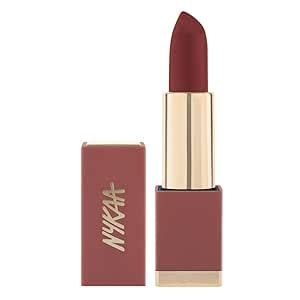 Buy Nykaa Matte Luxe Lipstick - Truffle, Brown Nude, 4.2g Online at Low ...