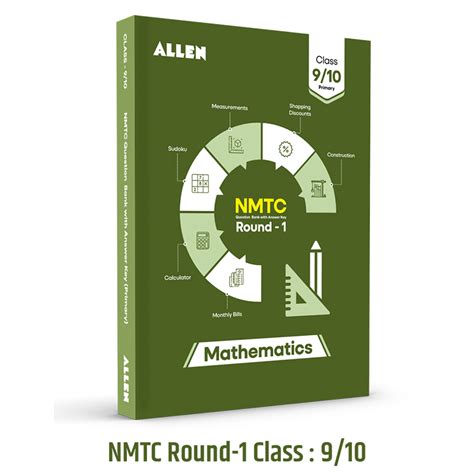 NMTC Olympiad Maths Question Bank with Answer Key for Class 9–10 ...