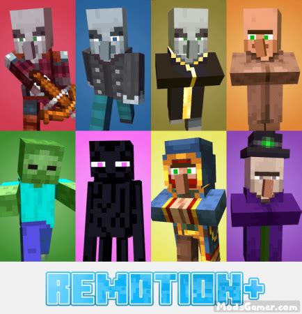 Character Animation Mod for Minecraft Java Edition 的图像结果