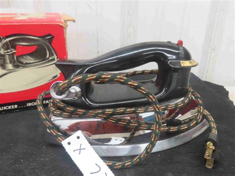 Vintage Sunbeam Iron with Box