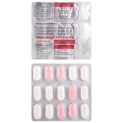 Glucoryl-M3 Forte - Strip of 15 Tablets : Amazon.in: Health & Personal Care