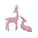 CraftVatika Resin Reindeer Couple Showpiece Modern Art Deer Statue ...