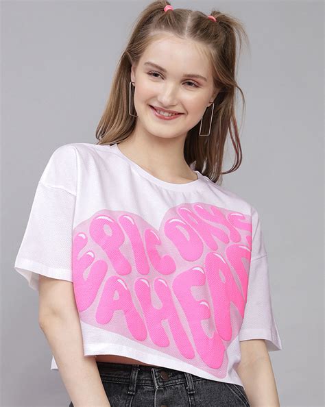 Barbie Printed Boxy Fit Tshirt For Women – Free Authority