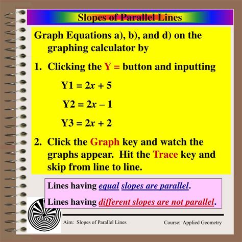 Image result for Parallel Slopes