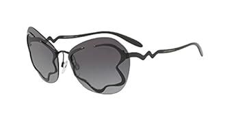 Buy Emporio Armani EA2060 30148G Black EA2060 Cats Eyes Sunglasses Lens ...