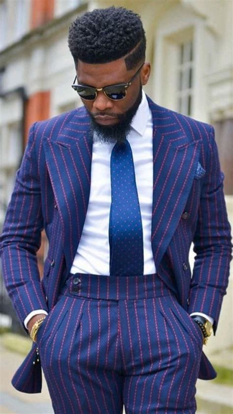 Black Men Suits Fashion 的图像结果