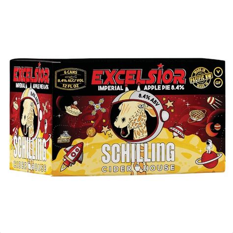 Schilling Hard Cider Excelsior Imperial Apple Pie (12 fl oz) Delivery ...