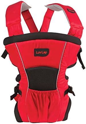 LuvLap Baby Carrier Blossom Red - 18175 : Amazon.in: Baby Products