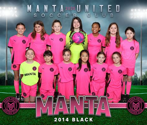 Girls 2014 Black | MANTA United Soccer Club