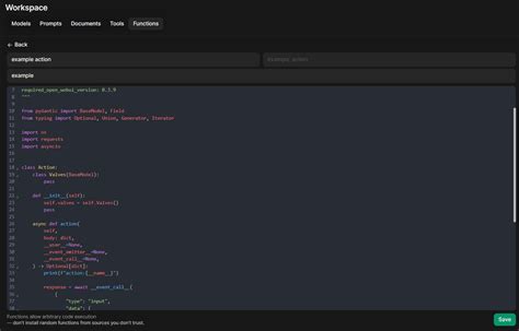 Open Webui Functions 的图像结果