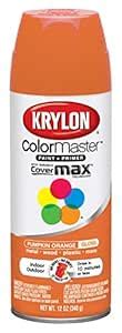 Colormaster Indoor/Outdoor Aerosol Paint 12oz-Gloss Pumpkin Orange ...