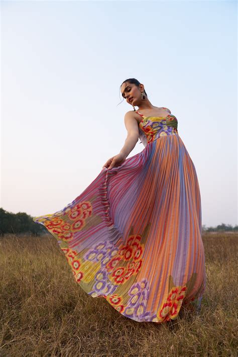 Isla dress - orange – Issa Studio