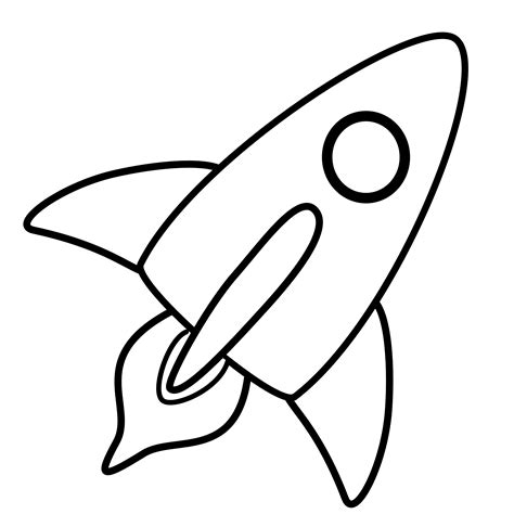 Rocket Ship Template - ClipArt Best