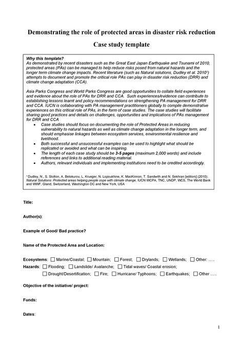 Example of Case Study Template 的图像结果