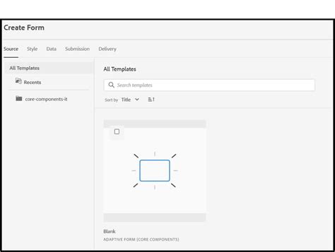 Create Adaptive Form Using AEM Forms 的图像结果