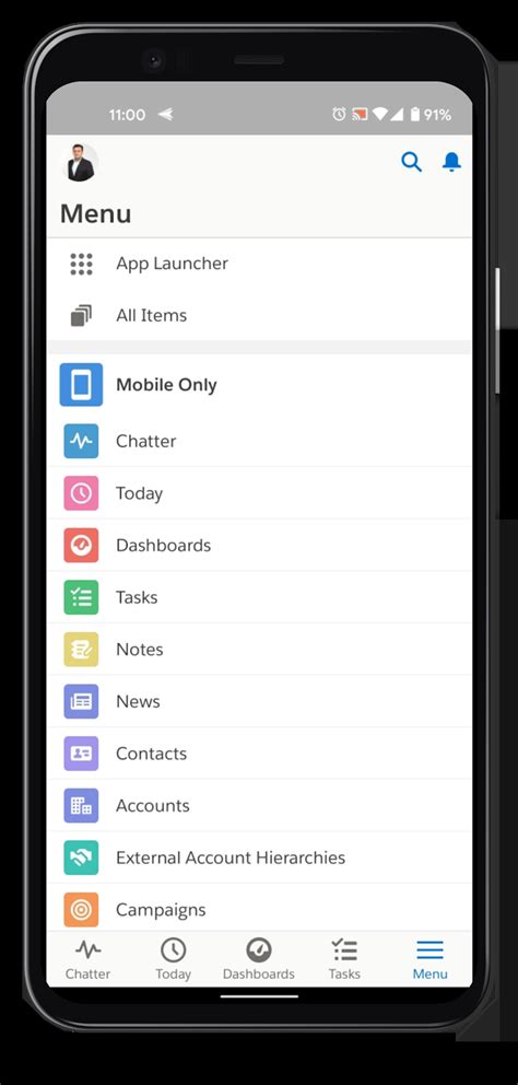 How to use Salesforce mobile app?