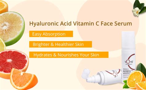 VOYD Vitamin C Face Serum - Hydrating & Brightening Formula with ...