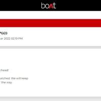Boat — BoAt Rockerz 235 Pro not shipped and delivered