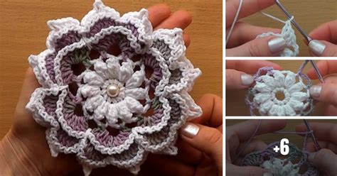 Image result for Basic Crochet Flower Tutorial