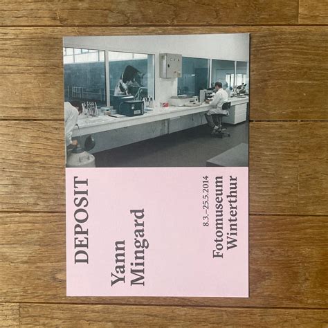 インヴィテーションカード・エフェメラ 】ヤン・ミンガード Deposit - Yann Mingard Fotomuseum ...